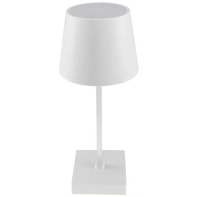 Abbildung von ChiliTec Led Tischleuchte dimmbar 26cm Touch Schalter 3x AA Batterie Licht Warmweiß 3000k Weiß