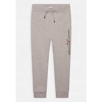 Abbildung von Tommy Hilfiger Essential Unisex Jogginghose für Kinder, Größe: 86, Light grey heather