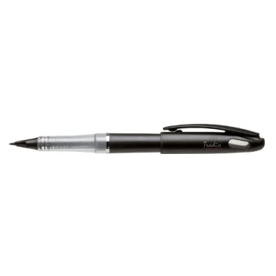 Abbildung von Pentel TRJ50 AO Tradio Federschreiber Stylo, Schreibfarbe: schwarz, Gehäusefarbe: 1 Stück (1er Pack)