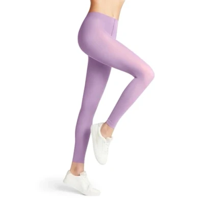 Abbildung von FALKE Damen Leggings Pure Matt 50 DEN W Le halb Blickdicht einfarbig 1 Stück, Rosa Shell Pink 8045, L