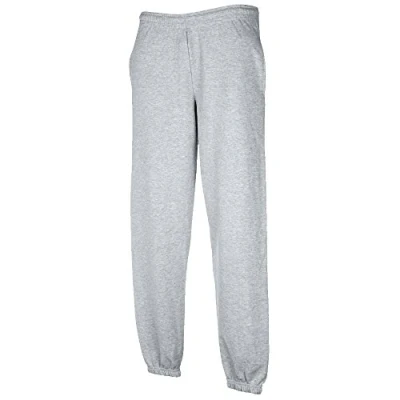 Abbildung von JOGGINGHOSE ELAST BUND FRUIT OF THE LOOM S M L XL XXL S,Hellgrau