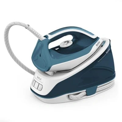 Abbildung von Tefal SV6115 Express Essential Dampfbügelstation 5,2 bar Dampfstoß: 280 g/Min. Dauerdampfmenge: 120 Calc Clear Technologie Xpress Glide Bügelsohle 2200W 1.4L 36.2x17.9x25.6 cm