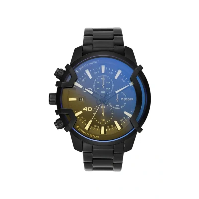 Abbildung von Diesel Griffed Chronograph, Herren, Größe: One Size, Black
