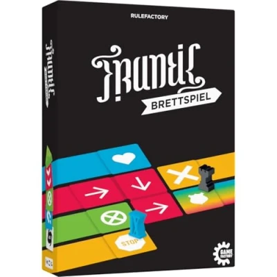 Abbildung von Game Factory 646076 Frantic Brettspiel, das hinterhältige Laufspiel, fieses Gesellschaftsspiel für 2 6 Personen ab 12 Jahren
