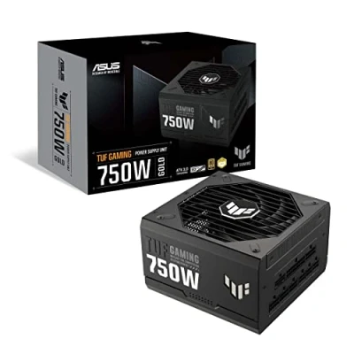 Abbildung von ASUS TUF Gaming 750W Gold Netzteil (750 Watt, vollmodulares Netzteil, ATX 3.0 kompatibel, Axial tech Lüfter, PCB Beschichtung, Doppelkugellager)