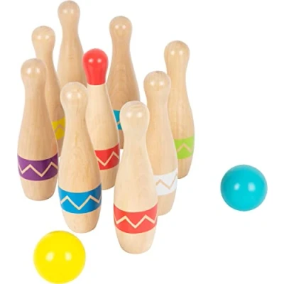 Abbildung von small foot Kegelspiel Active, Kinder Indoor und Outdoor Spiel, ab 3 Jahren, 11912
