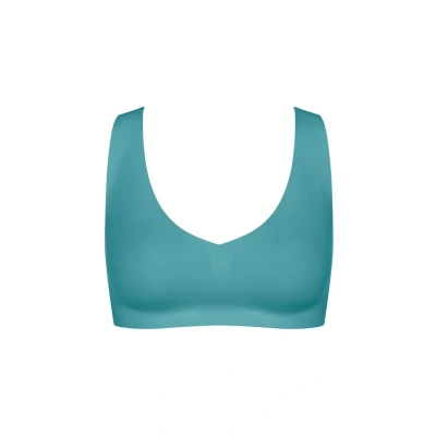 Abbildung von Sloggi FEEL 2 0 Bustier, Damen, Größe: Small, Quiet turquoise