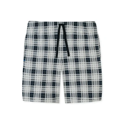 Abbildung von Schiesser Bermuda Nachtwäsche Hose, Herren, Größe: 56, Blau