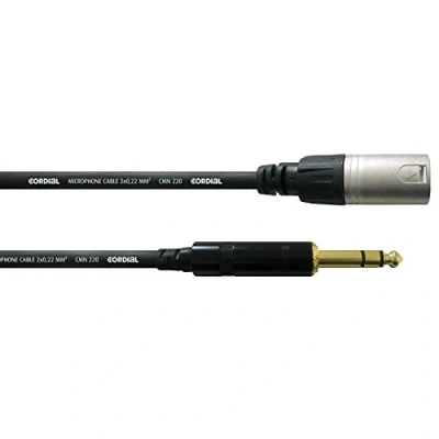 Abbildung von CORDIAL Kabel AUDIO XLR male/jack male stereo 1,5 m Essentials / Jack