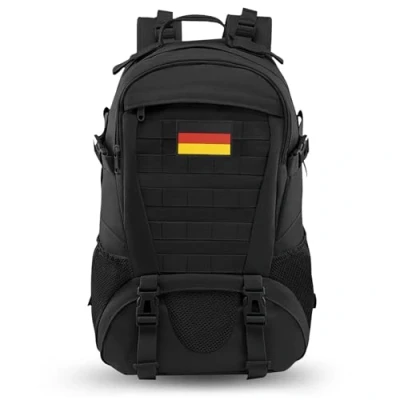 Abbildung von Jueachy Militär Rucksack Herren 30L Wasserdicht Molle Tactical Backpack Military Große Kapazität Taktischer Outdoor Wanderrucksack Trekkingrucksack für Assault Wandern Reisen Camping