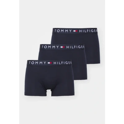 Abbildung von Tommy Hilfiger Original Trunk 3 PACK Boxerbriefs, Herren, Größe: Small, Desert sky