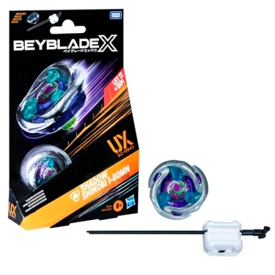 Abbildung von Hasbro Beyblade X Shadow Shinobi 1 80MN UX Starter Pack Kreisel und