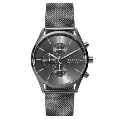 Abbildung von Skagen Holst Chronograph, Herren, Größe: One Size, Gunmetal