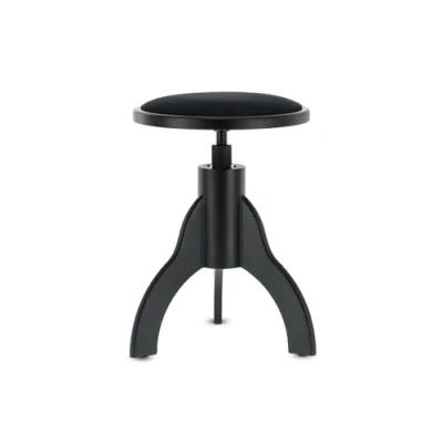 Abbildung von GEWA Pianostuhl , Sitz rund 35cm, schwarz matt