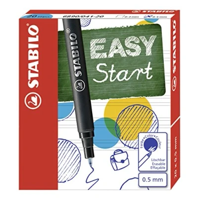Abbildung von Tintenpatronen zum Nachfüllen STABILO EASYoriginal Refill medium 20er Pack blau (löschbar)