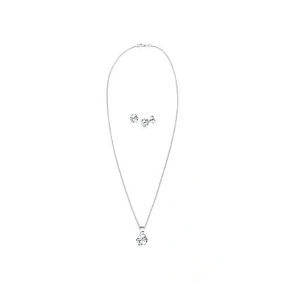 Abbildung von Elli Jewelry SET Classic Ohrringe, Damen, Größe: 45, Weiß