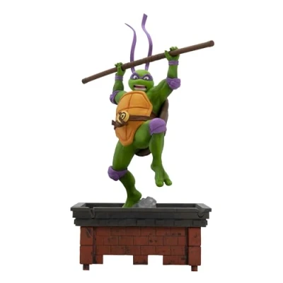 Abbildung von ABYstyle Studio Teenage Mutant Ninja Turtles Donatello 22,9 cm hohe SFC Sammelfigur aus PVC, Cartoon Figur, Heimdekoration, Geschenk