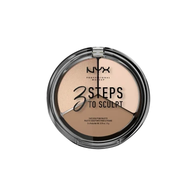 Abbildung von Nyx Professional Makeup 3 Steps TO Sculpt Contouring, Damen, Größe: 15 g, 1 fair