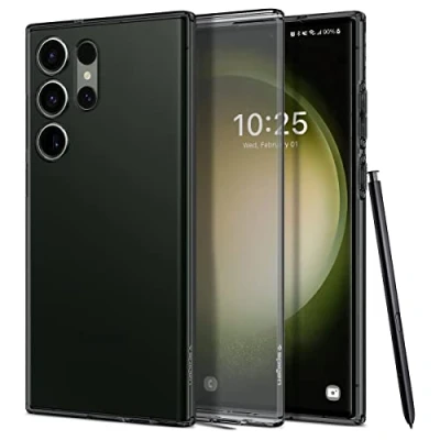 Abbildung von Spigen Liquid Crystal Hülle Kompatibel mit Samsung Galaxy S23 Ultra 5G Space