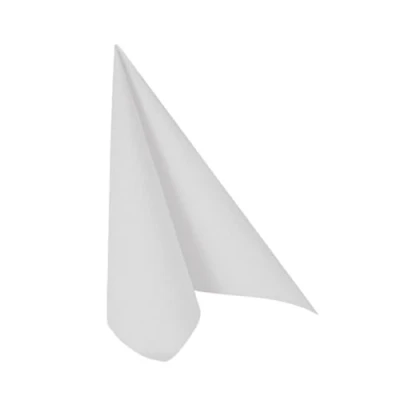 Abbildung von Papstar 11622 50 Servietten &quot;Royal Collection&quot; 1/4 Falz 40 x cm, weiß