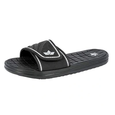 Abbildung von Lico Unisex Barracuda V Badeschuhe, Schwarz Silber, 43 EU