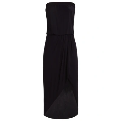 Abbildung von Urban Classics Curvy Ladies Viscose Bandeau Dress Maxikleid, Damen, Größe: 3XL, Black