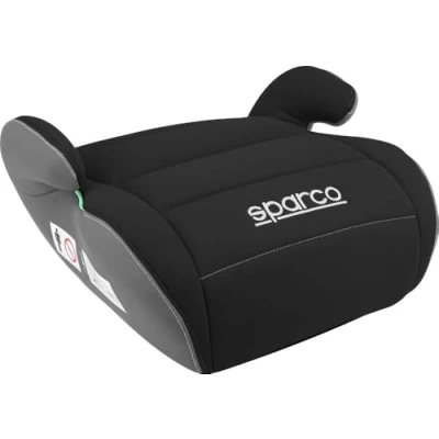 Abbildung von Sparco Kinderautositz Erhöhung Schwarz und Grau i Size. Neue Europäische Norm 2024 ECE 129/03. 125 150 cm