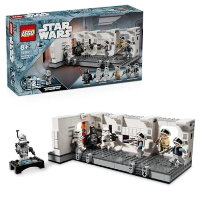 Abbildung von LEGO Star Wars Das Entern der Tantive IV, Bauspielzeug zum Film Eine Neue Hoffnung, Fantasy Spielset für Kinder Sammeln, Geschenk Idee Jungen und Mädchen ab 8 Jahren sowie Sammler 75387