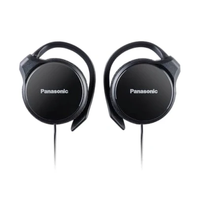 Abbildung von Panasonic RP HS46 K Clip In Ear Kopfhörer Besonders flach, leicht und angenehm zu tragen, schwarz