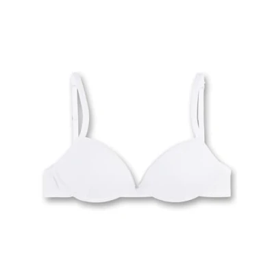 Abbildung von Sanetta BRA SOFT CUP Basic Teens Tshirt BH für Kinder, Größe: 65A, White