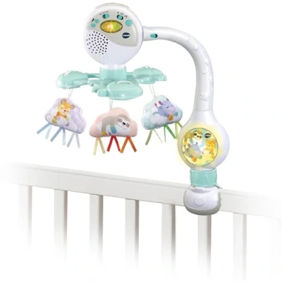 Abbildung von VTech Wolken Mobile Süßes mit Nachtlicht und Sensor Für Kinder von 0 2 Jahren