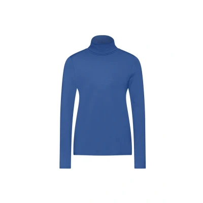 Abbildung von Street One Langarmshirt, Damen, Größe: 36, Blau