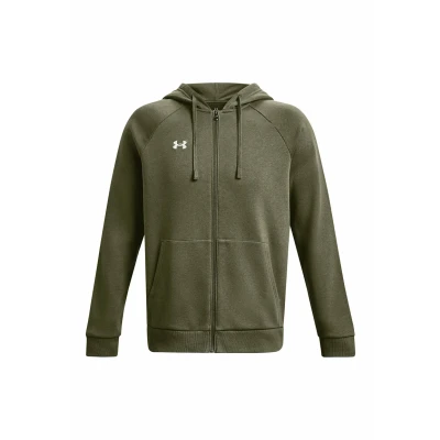 Abbildung von Under Armour Herren UA Rival Fleece FZ Hoodie, Zip Up weich gebürsteter Pullover mit durchgehendem Reißverschluss
