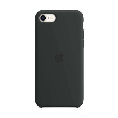 Abbildung von Apple Silikon Back Cover Schwarz iPhone 7/8/SE 2020/SE 2022