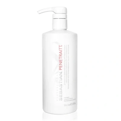 Abbildung von SEBASTIAN PROFESSIONAL PENETRAITT Repair Haarmaske regeneriert geschädigtes Haar (500 ml) tiefenwirksame Haarpflege für strapaziertes, blondiertes repariert und stärkt