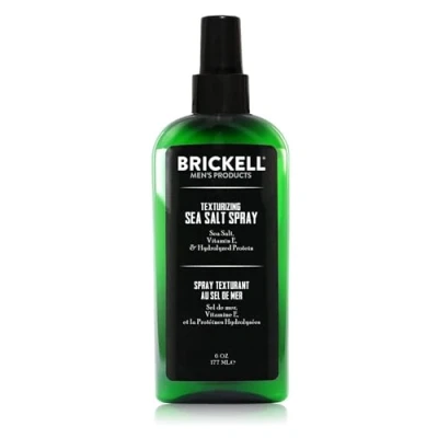 Abbildung von Brickell Men&#039;s Texturizing Sea Salt Spray Natürlich &amp; organisch Alkoholfrei Männer Texturspray für mehr Volumen und den ultimativen Surfer Beachlook Salzspray Haare, 177mL