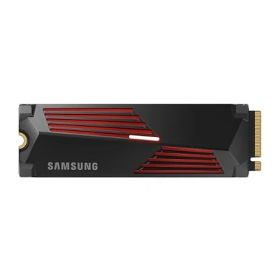 Abbildung von Samsung 990 PRO NVMe M.2 SSD mit Heatsink, 2 TB, PCIe 4.0, 7.450 MB/s Lesen, 6.900 Schreiben, Interne für PC /Konsolen Gaming und Videobearbeitung, MZ V9P2T0CW