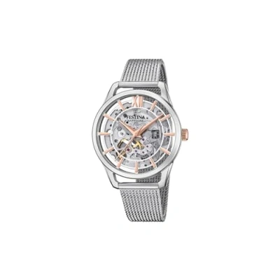 Abbildung von Festina Uhr, Damen, Größe: One Size, Silver rose gold