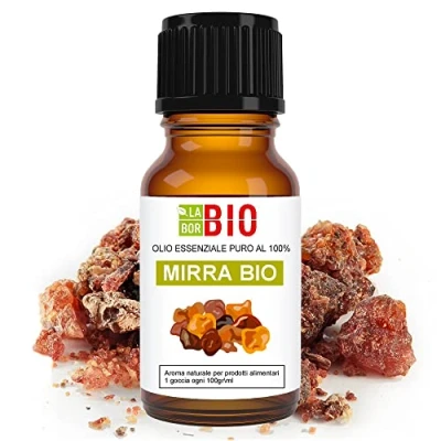 Abbildung von MyrrhenÖl Bio Ätherisches Öl 100% Reines 5 ml Aromatherapie Kosmetik Therapeutische Laborbio