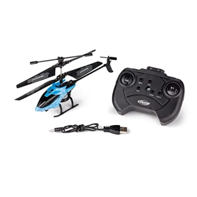 Abbildung von Carson 500507164 Starter Tyrann 230 IR 2Ch RTF Cyan Helikopter, Hubschrauber, für Einsteiger, RC Heli, ferngesteuertes Spielzeug