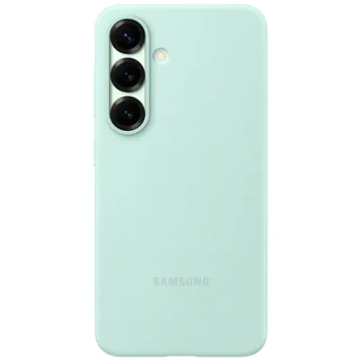 Abbildung von Samsung Silikon Back Cover Minze Galaxy S25