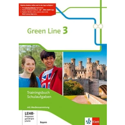 Abbildung von Green Line 3. Ausgabe Bayern: Trainingsbuch Schulaufgaben, Heft mit Lösungen und Mediensammlung 7. Klasse (Green Line. für Bayern ab 2017)
