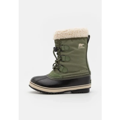 Abbildung von Sorel YOOT PAC WP Unisex Schnürstiefel für Kinder, Größe: 37, Hiker green Schuhe