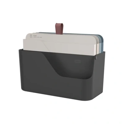 Abbildung von Rotho MyPaper Inbox Dokumentenorganizer MY PAPER Plus, Kunststoff (PP) BPA frei, schwarz, (36.4 x 16.8 31.7 cm)