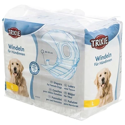 Abbildung von Trixie 23635 Windeln für Hündinnen, L: 3856 cm, 12 St.