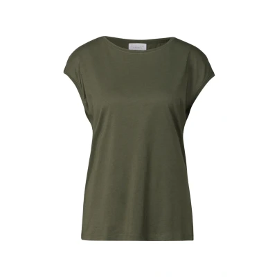 Abbildung von Damen Shirt in Unifarbe