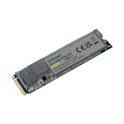 Abbildung von Intenso MI500 500 GB NVMe SSD, M.2 Interne PCIe 4.0 Gen4x4, 5300 MB/s Lesen, 4000 Schreiben, Solid State Drive,