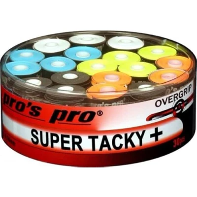 Abbildung von Pro&#039;s Pro Super Tacky Overgrip 30 STK. Griffbänder für Tennis, Badminton, Squash, Mix