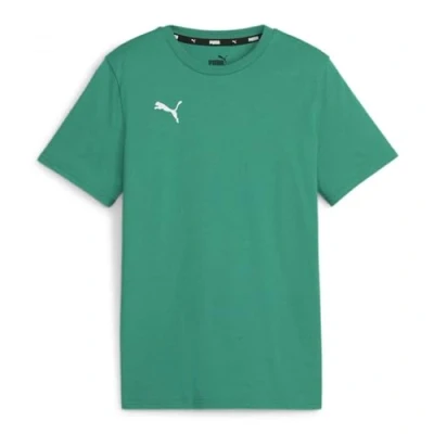 Abbildung von puma Unisex Teamgoal Casuals Tee Jr T Shirt, Sport Green White, 152 EU