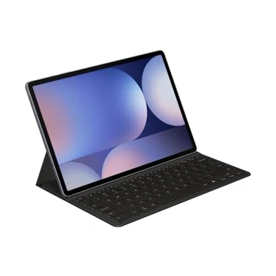 Abbildung von Samsung Book Cover Keyboard Slim EF DX820 für das Galaxy Tab S10+ S9+ S9 FE+ mit QWERTZ Tastatur und AI Taste, Einteilige Tablet Hülle, schlankes Design, S Pen Fach, Schwarz